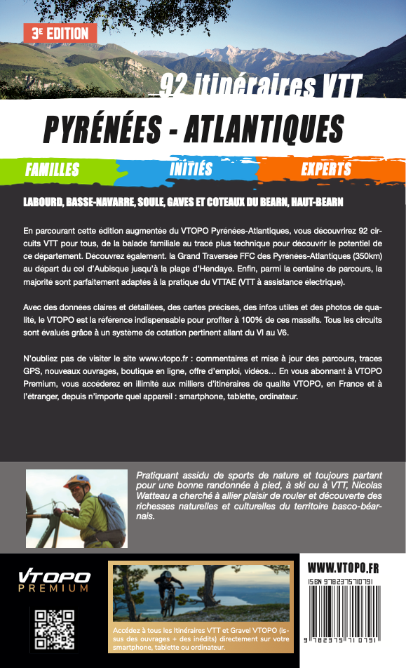 VTOPO VTT Pyrénées-Atlantiques - 3e édition