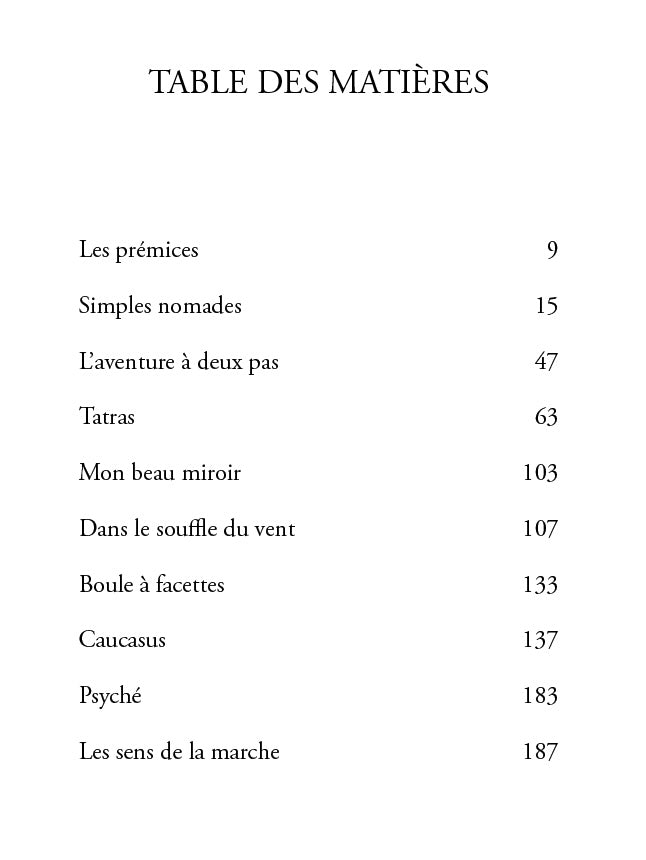 The Essence of Walking