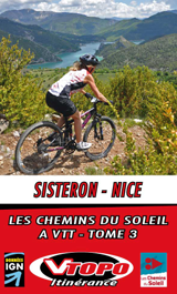 VTOPO MTB Roaming Chemins du Soleil Sisteron Nice