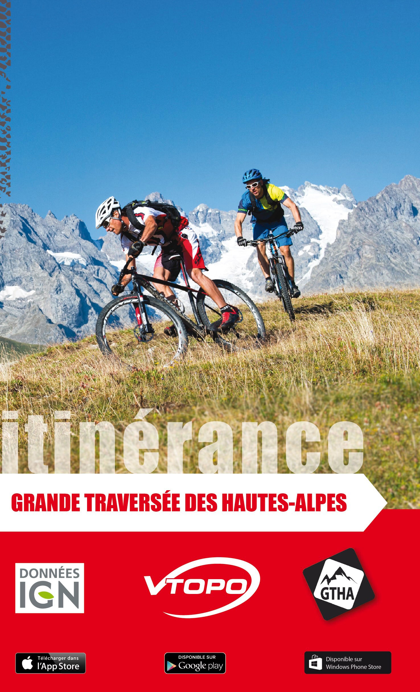 VTOPO MTB Roaming Great Crossing of the Hautes Alpes