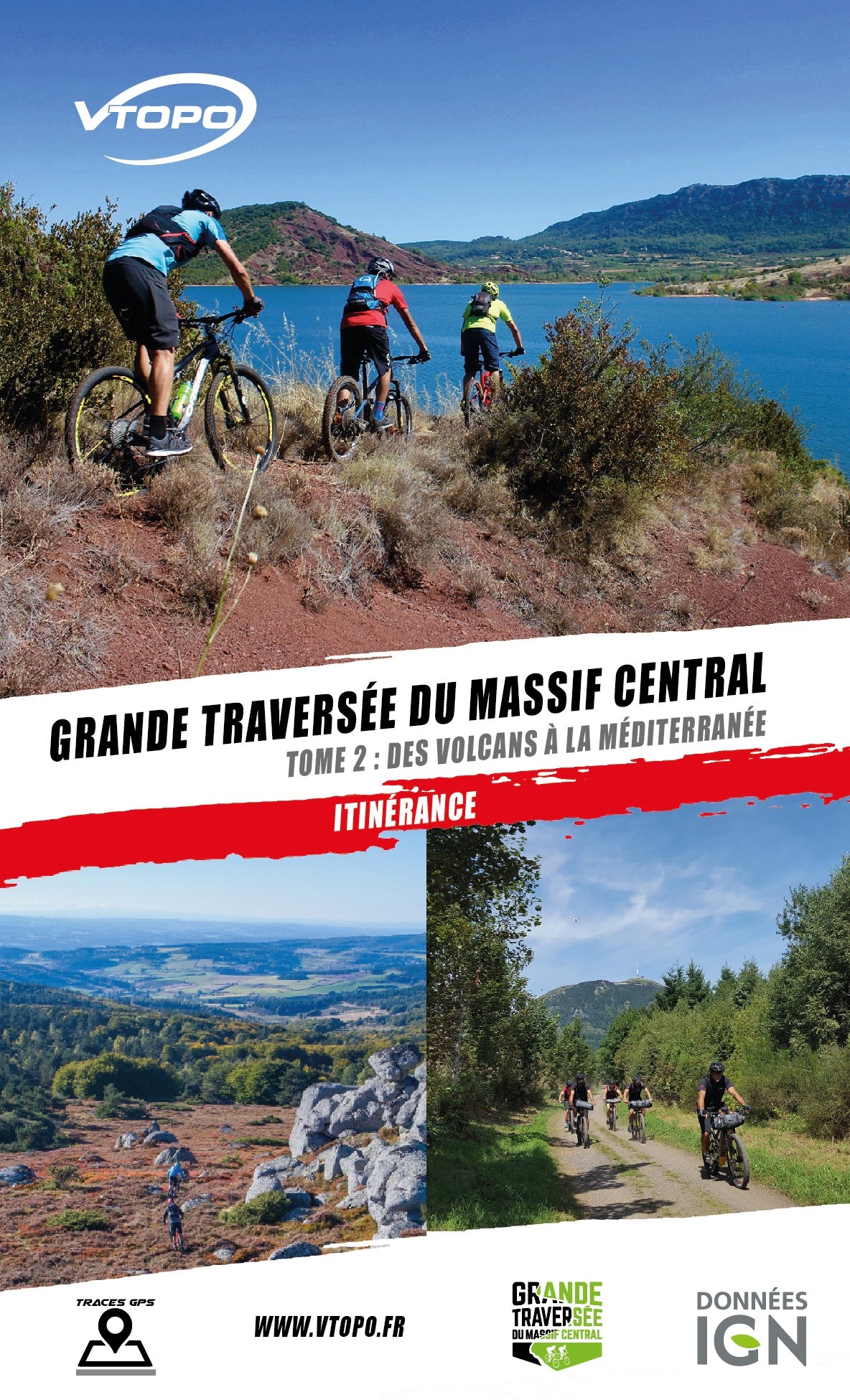 VTOPO MTB Roaming Great Crossing of the Massif Central - Volume 2