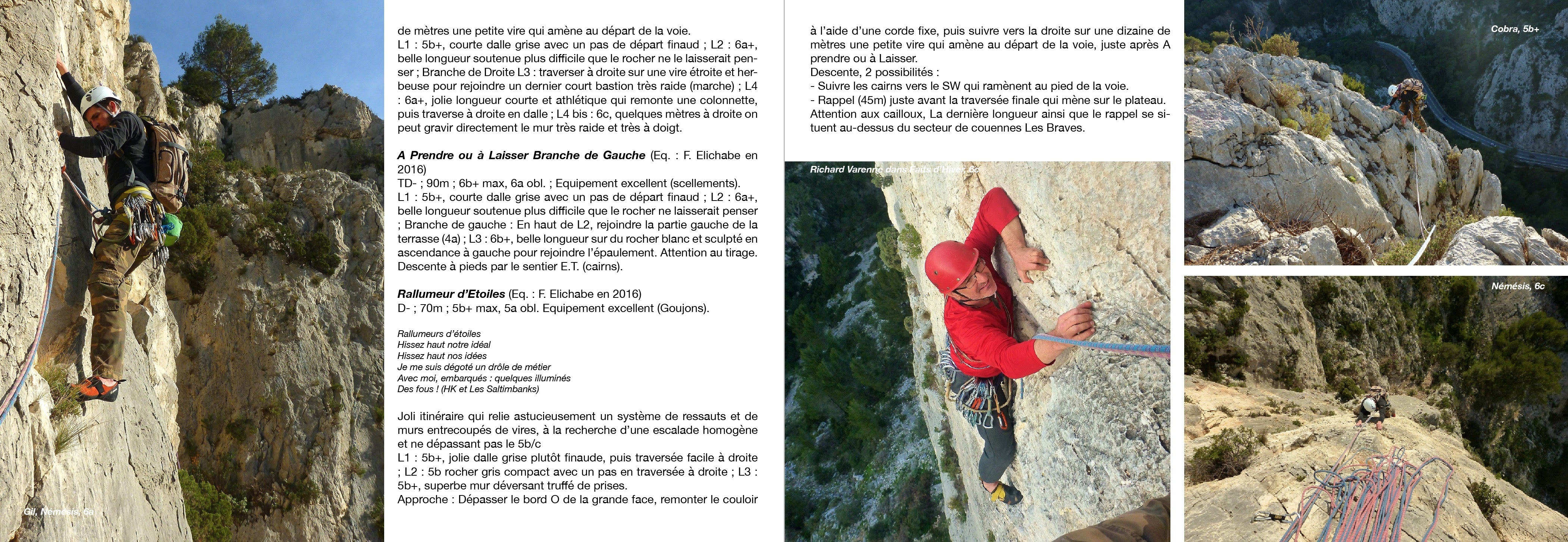 VTOPO Roc Le Destel Climbing