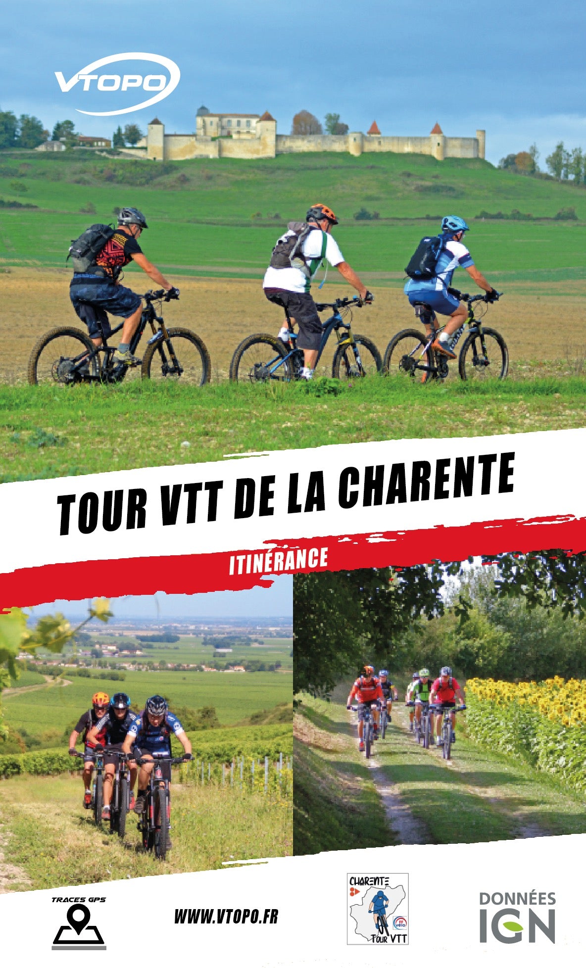 VTOPO MTB Roaming Tour of the Charente