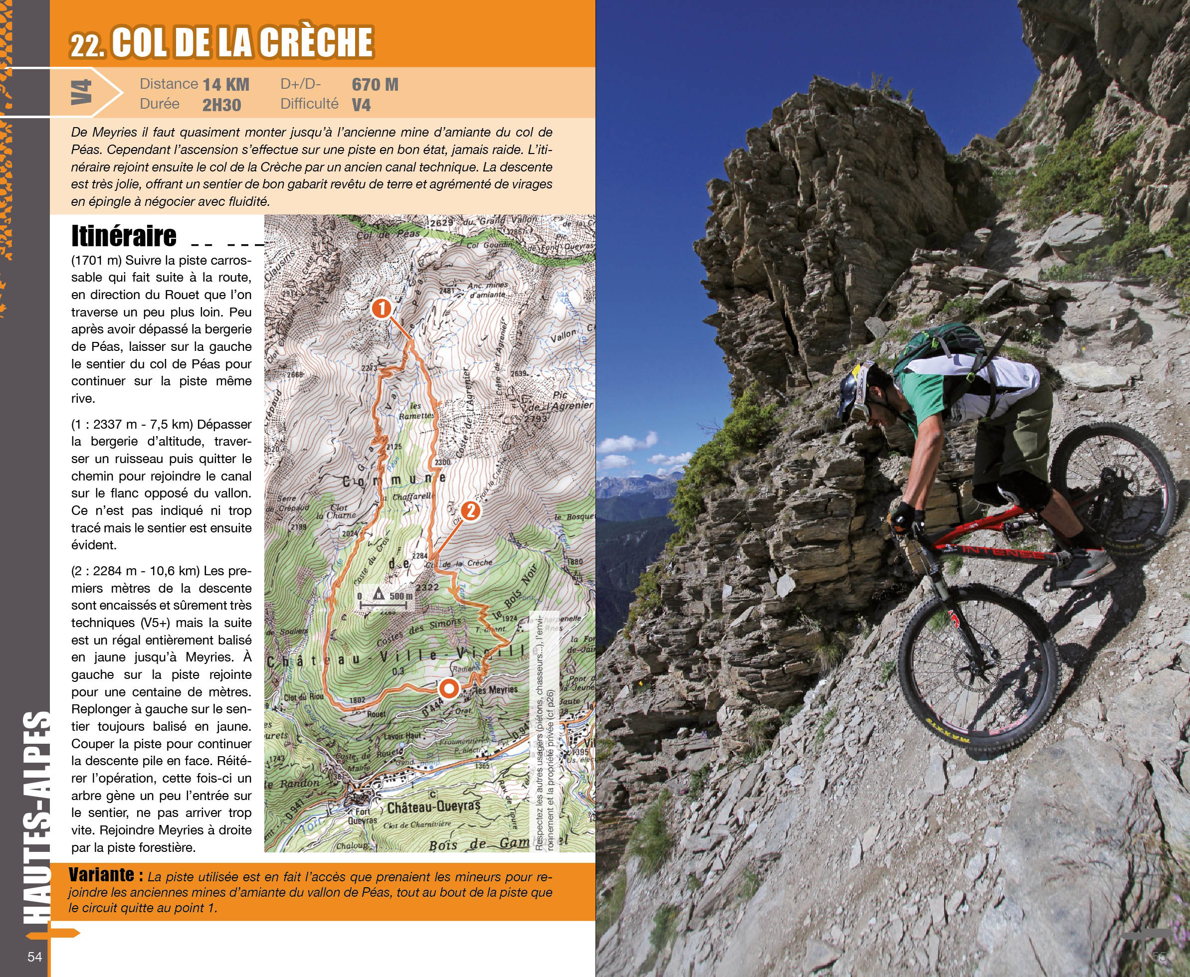 VTOPO VTT Enduro Alpes du Sud