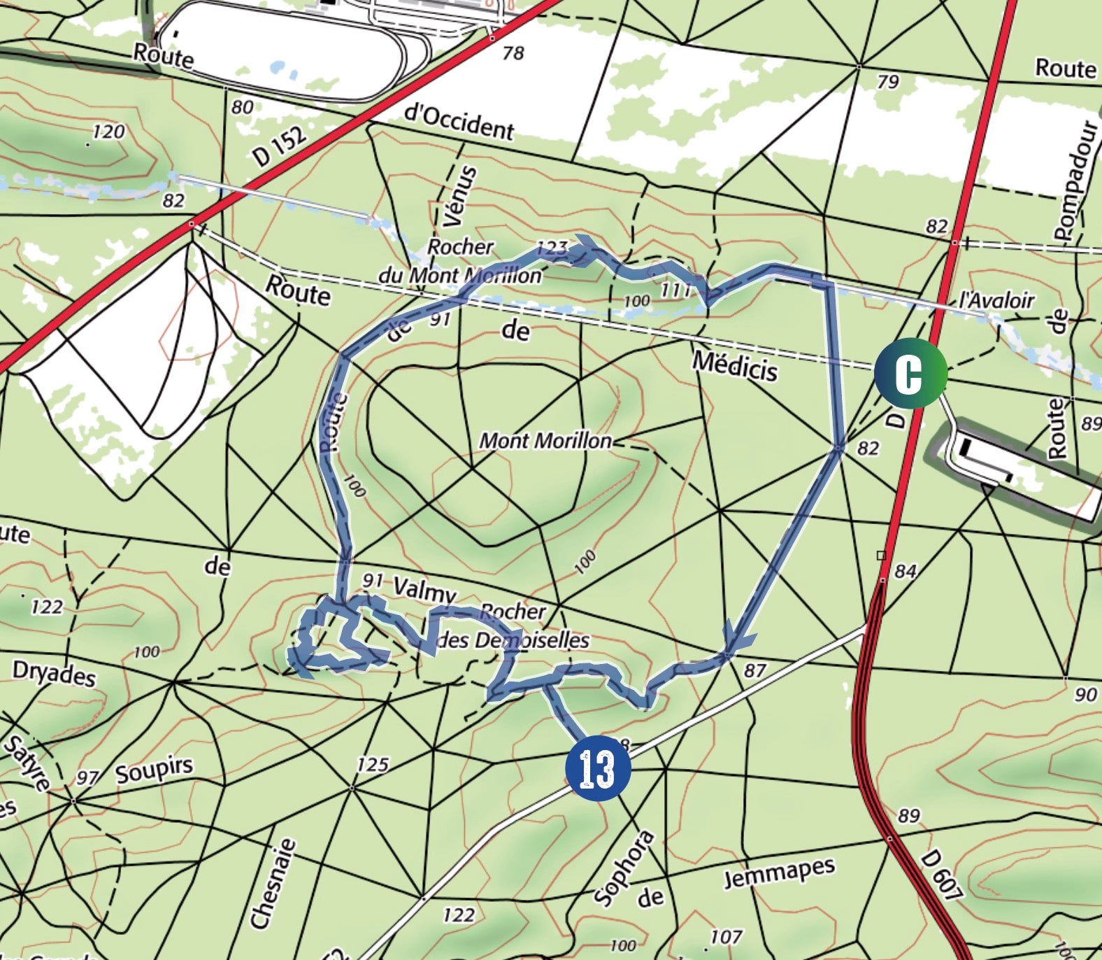 CARTORANDO Randonnée Fontainebleau - 2e édition