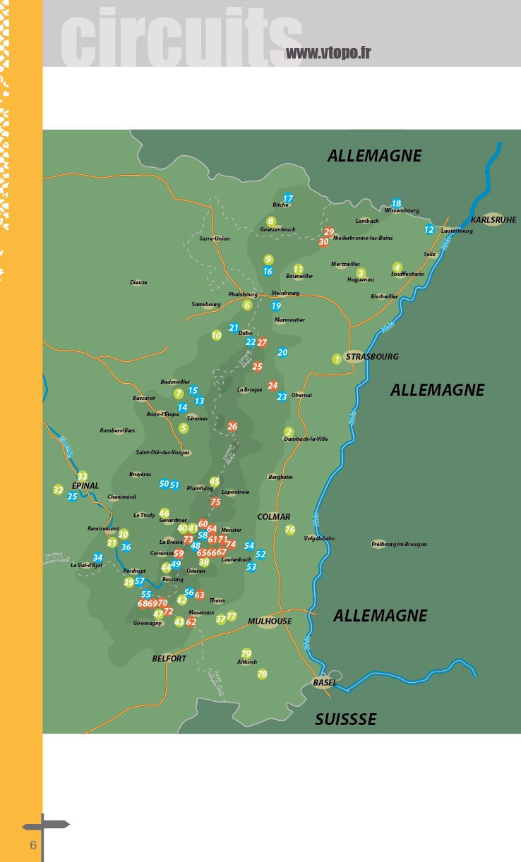 VTOPO MTB Vosges-Alsace - 2nd edition