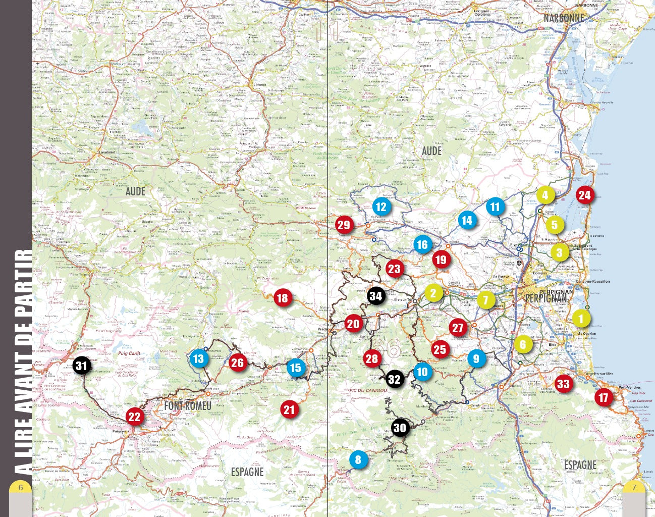 VTOPO Cyclo Pyrenees Orientales