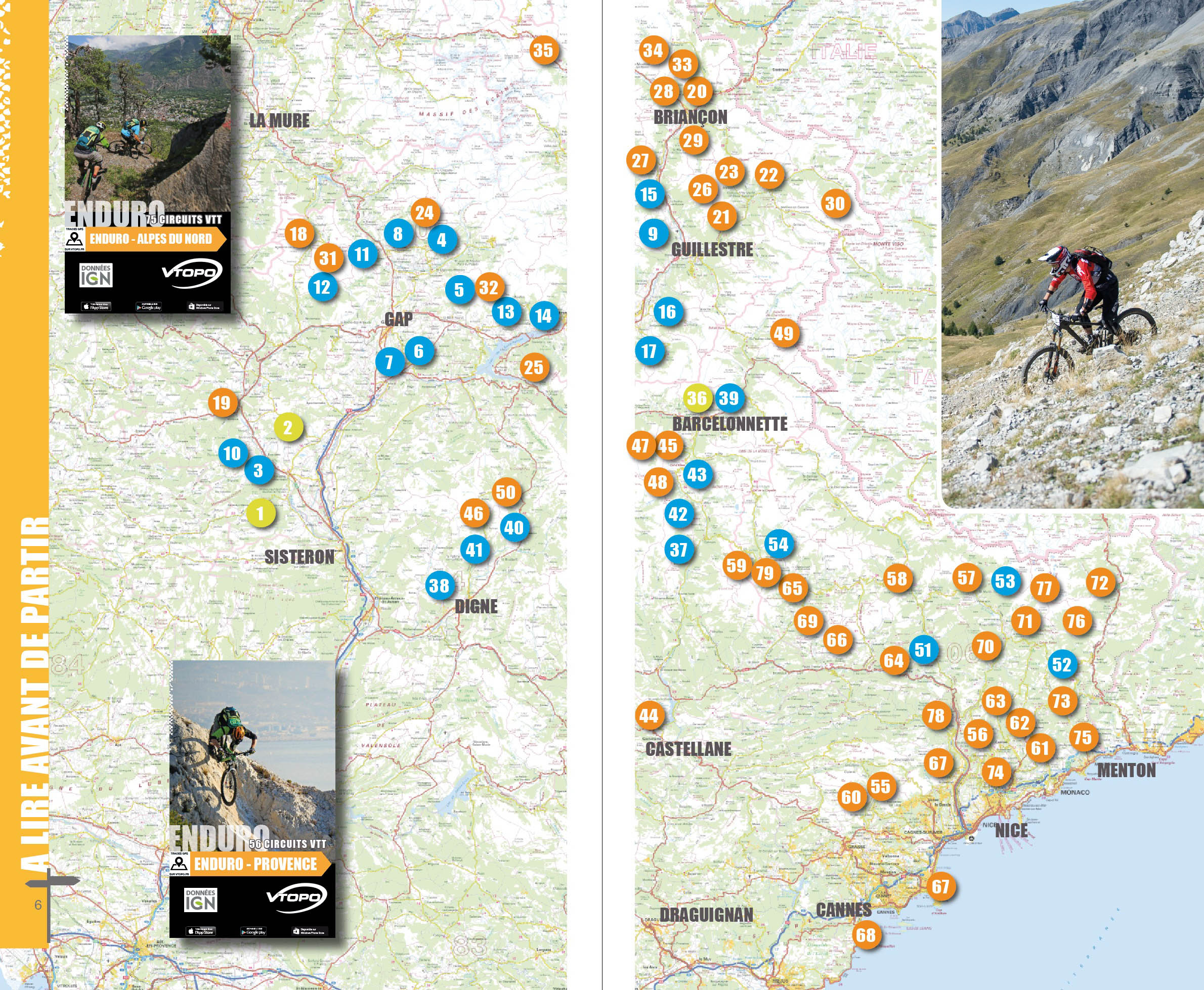 VTOPO MTB Enduro Southern Alps