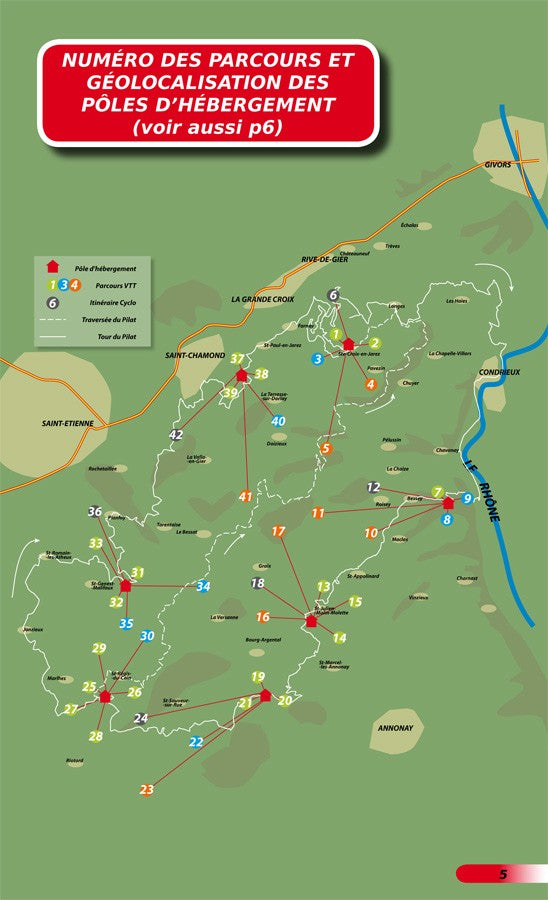 VTOPO MTB Roaming Massif du Pilat