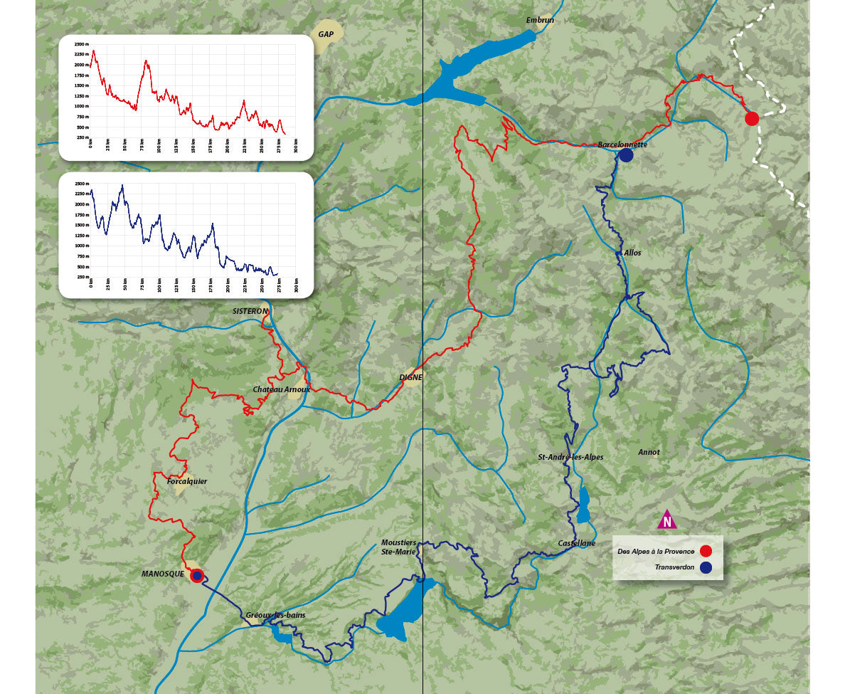 VTOPO VTT Itinérance Alpes de Haute-Provence